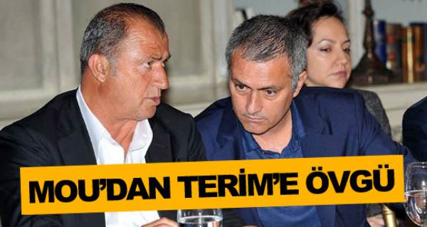 Mourinho'dan, Terim'e vg